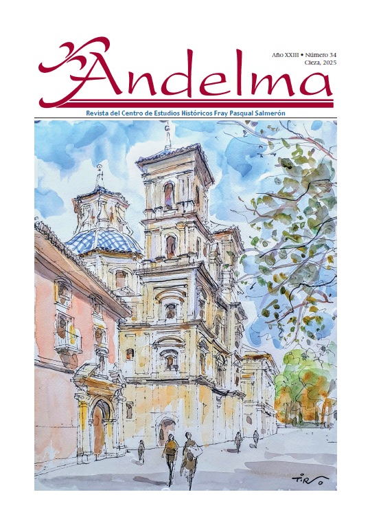 Portada de Andelma 34. Obra de Tirso Camacho Mené